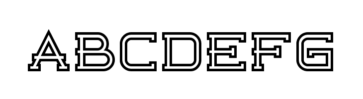 Libercity Outline  Free Fonts Download
