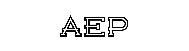 Libercity Outline  Free Fonts Download