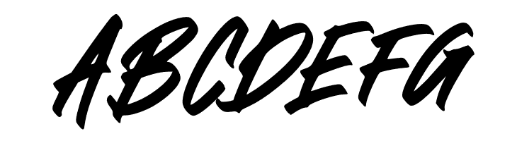 BLACK BRUSH Italic  Free Fonts Download