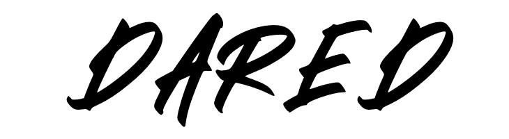 BLACK BRUSH Italic  Free Fonts Download