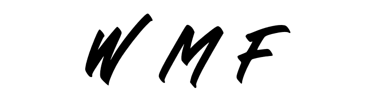BLACK BRUSH Italic  Free Fonts Download