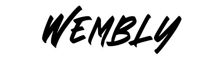 BLACK BRUSH Italic  Free Fonts Download