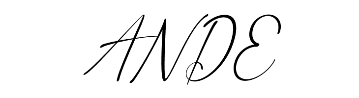 Anthony Hartman Italic  Free Fonts Download