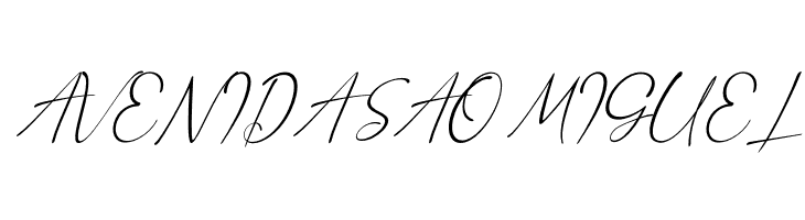 Anthony Hartman Italic  Free Fonts Download