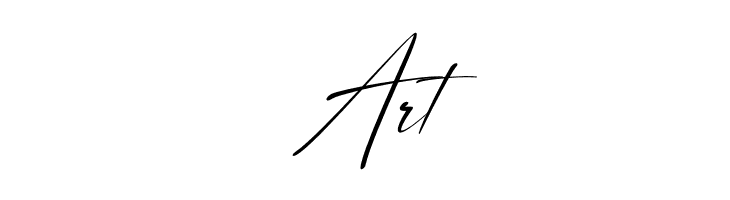 Anthony Hartman Italic  Free Fonts Download