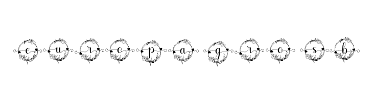 Marliana Monogram  Free Fonts Download