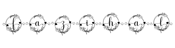 Marliana Monogram  Free Fonts Download