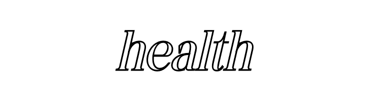 CHELON OUTLINE Italic  Free Fonts Download
