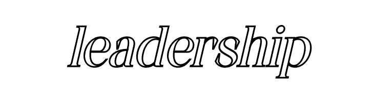 CHELON OUTLINE Italic  Free Fonts Download