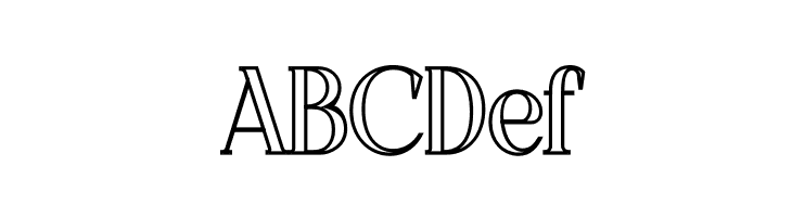 CHELON OUTLINE  Free Fonts Download