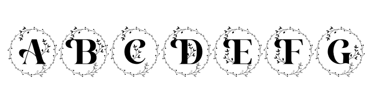 Alexandria Monogram  Free Fonts Download
