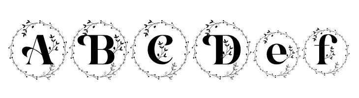 Alexandria Monogram  Free Fonts Download