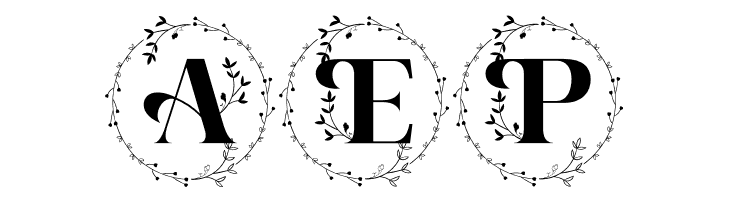 Alexandria Monogram  Free Fonts Download