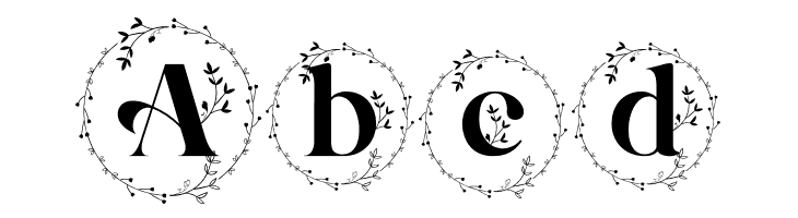 Alexandria Monogram  Free Fonts Download