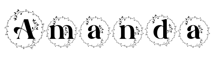 Alexandria Monogram  Free Fonts Download