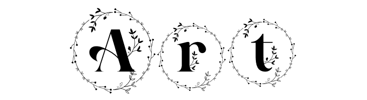 Alexandria Monogram  Free Fonts Download