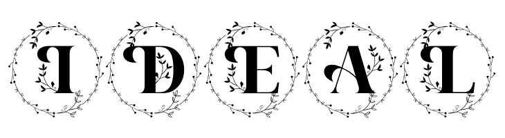 Alexandria Monogram  Free Fonts Download