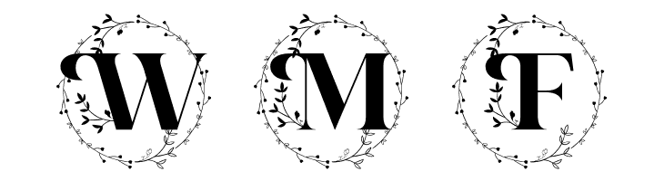 Alexandria Monogram  Free Fonts Download