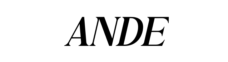 Andine Italic  Free Fonts Download