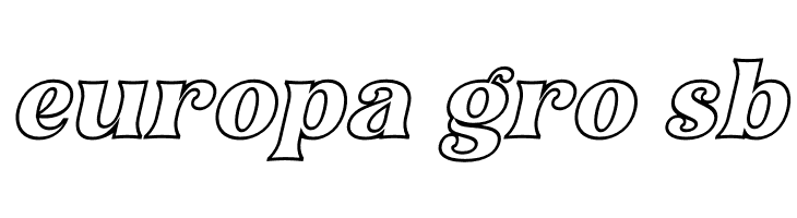 Narifah Outline Italic  Free Fonts Download
