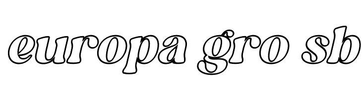 Elinga Outline Italic  Free Fonts Download