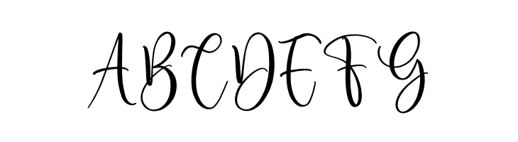 Delisha Glande  Free Fonts Download