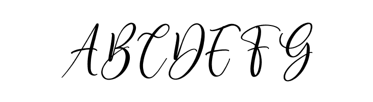 Delisha Glande Italic  Free Fonts Download