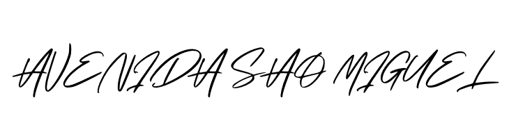 Arista Signature  Free Fonts Download