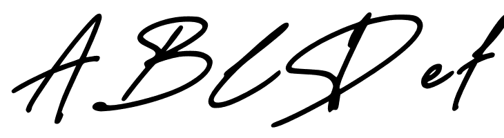 Delistha Signature Italic  Free Fonts Download