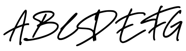 Delistha Signature  Free Fonts Download