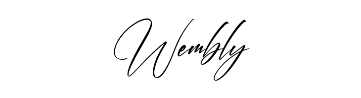 Rembulan Signature  Free Fonts Download