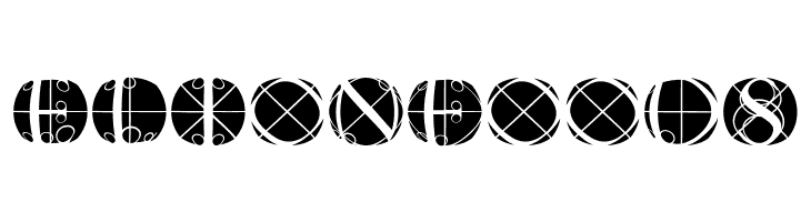 RodauButtonsInverse  Free Fonts Download