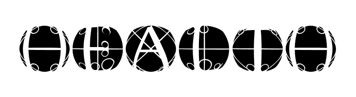 RodauButtonsInverse  Free Fonts Download