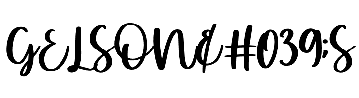 Ellisha  Free Fonts Download