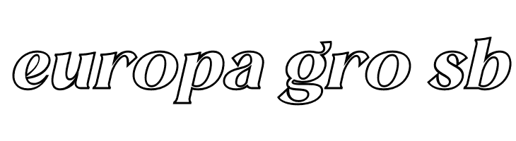MELISA OUTLINE Italic  Free Fonts Download