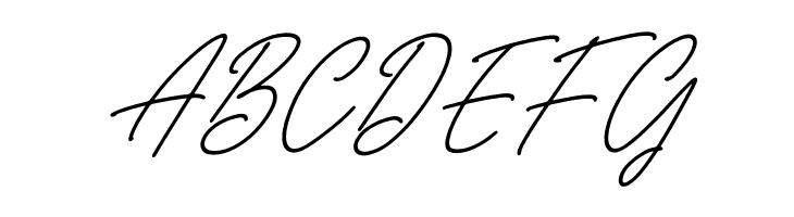 Belistaria Signature Italic  Free Fonts Download