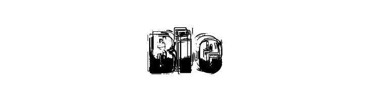 trop flou  Free Fonts Download