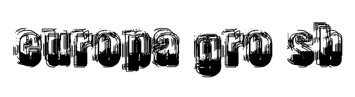 trop flou  Free Fonts Download