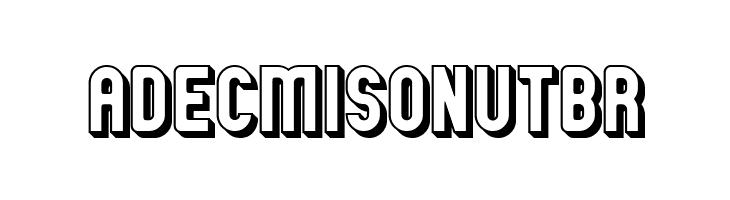 Zillah Modern Offset Outline  Free Fonts Download