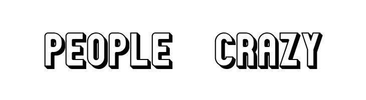 Zillah Modern Offset Outline  Free Fonts Download