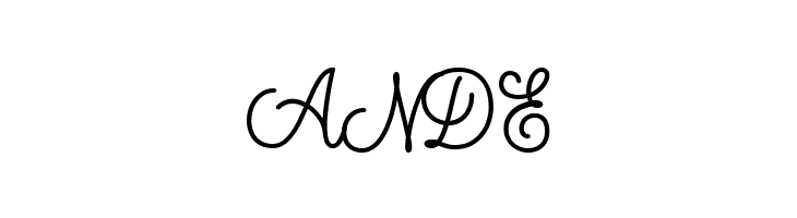 Thirdlone-Regular  Free Fonts Download