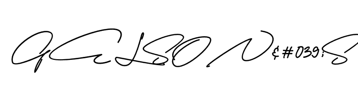 Agustina Signature  Free Fonts Download