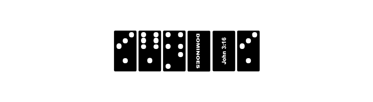 Dominoes  Free Fonts Download