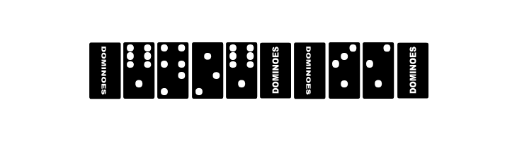 Dominoes  Free Fonts Download