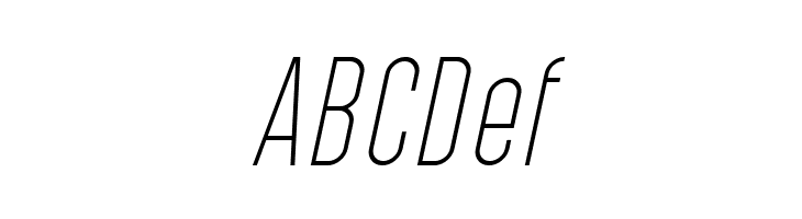 PostScriptum Light Italic  Free Fonts Download