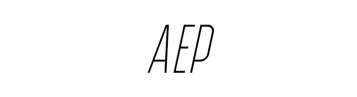 PostScriptum Light Italic  Free Fonts Download