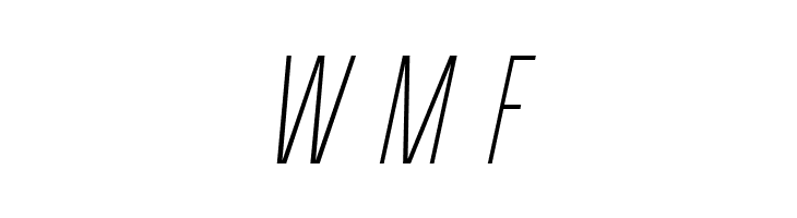 PostScriptum Light Italic  Free Fonts Download