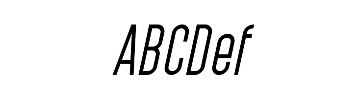 PostScriptum Italic  Free Fonts Download