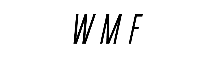 PostScriptum Italic  Free Fonts Download