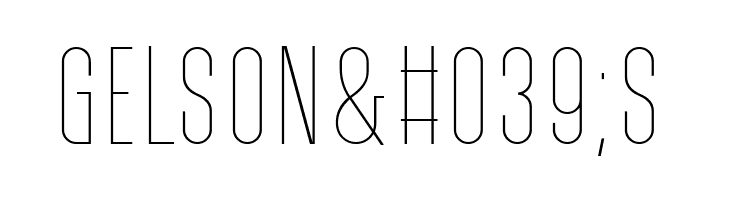 PostScriptum Thin  Free Fonts Download